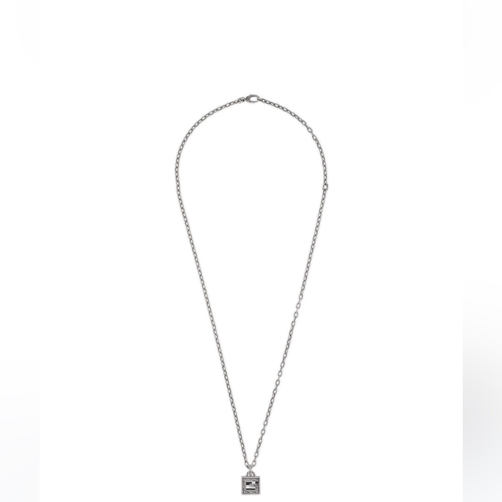 Gucci G Cube Pendant Necklace